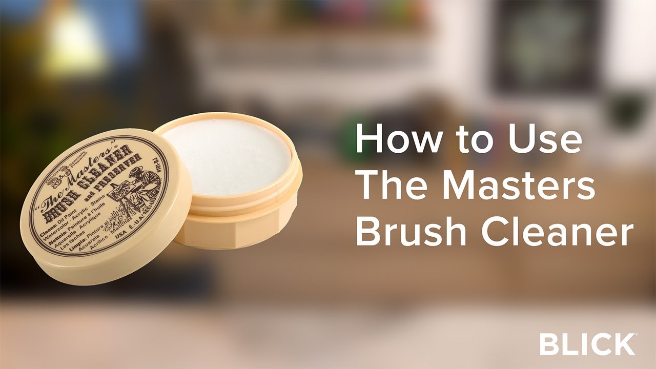 How to Clean & Preserve Paint Brushes | The Masters Brush Cleaner Tutorial