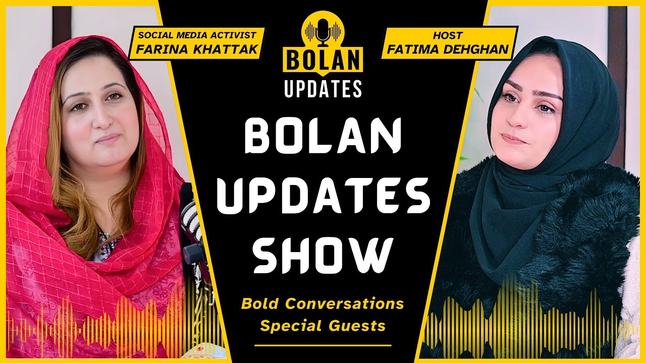 Farina Khattak | Host from Balochistan | Bolan Update
