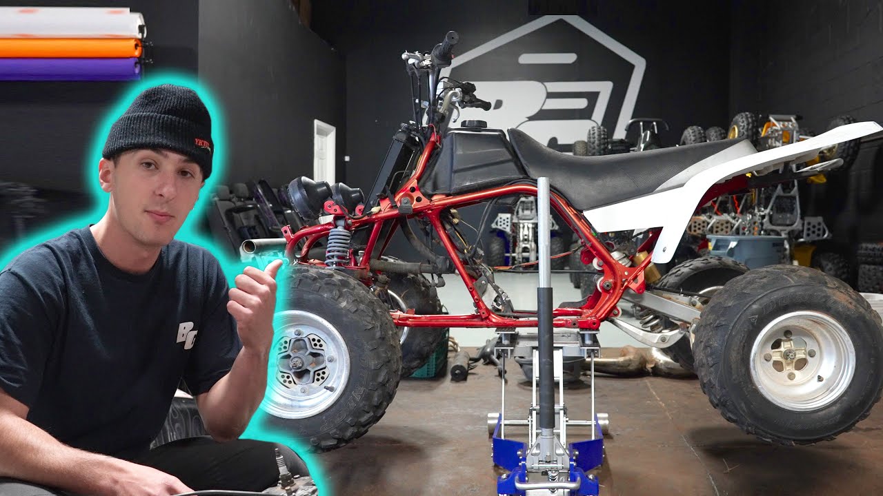 Completely Restoring An Abandoned Yamaha Banshee!
