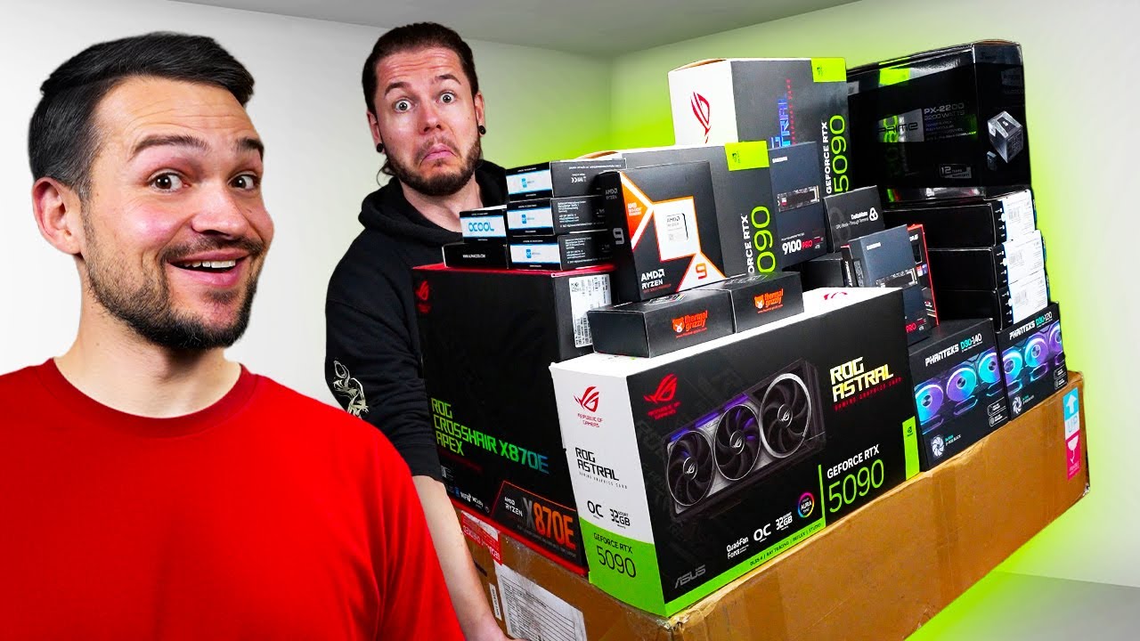 20.000€?! Wir bauen den teuersten Gaming PC jemals…
