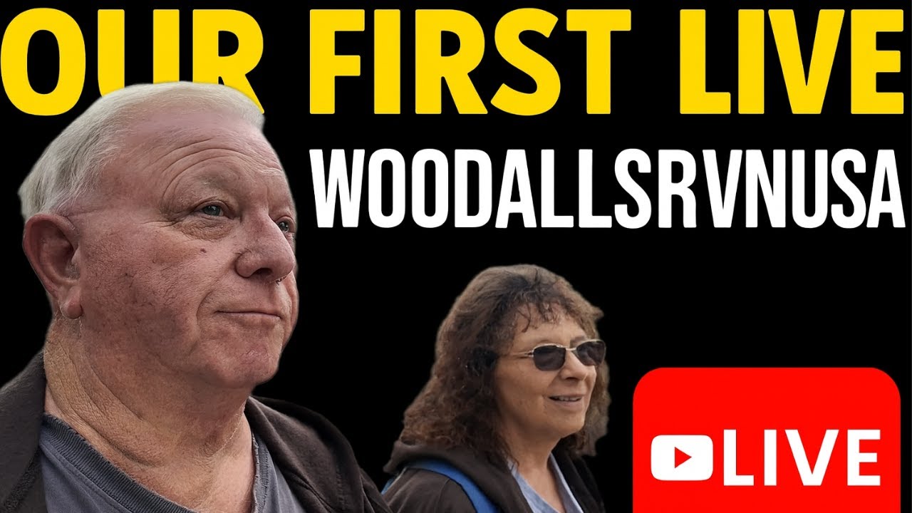 RV Couple Goes Live for the First Time!