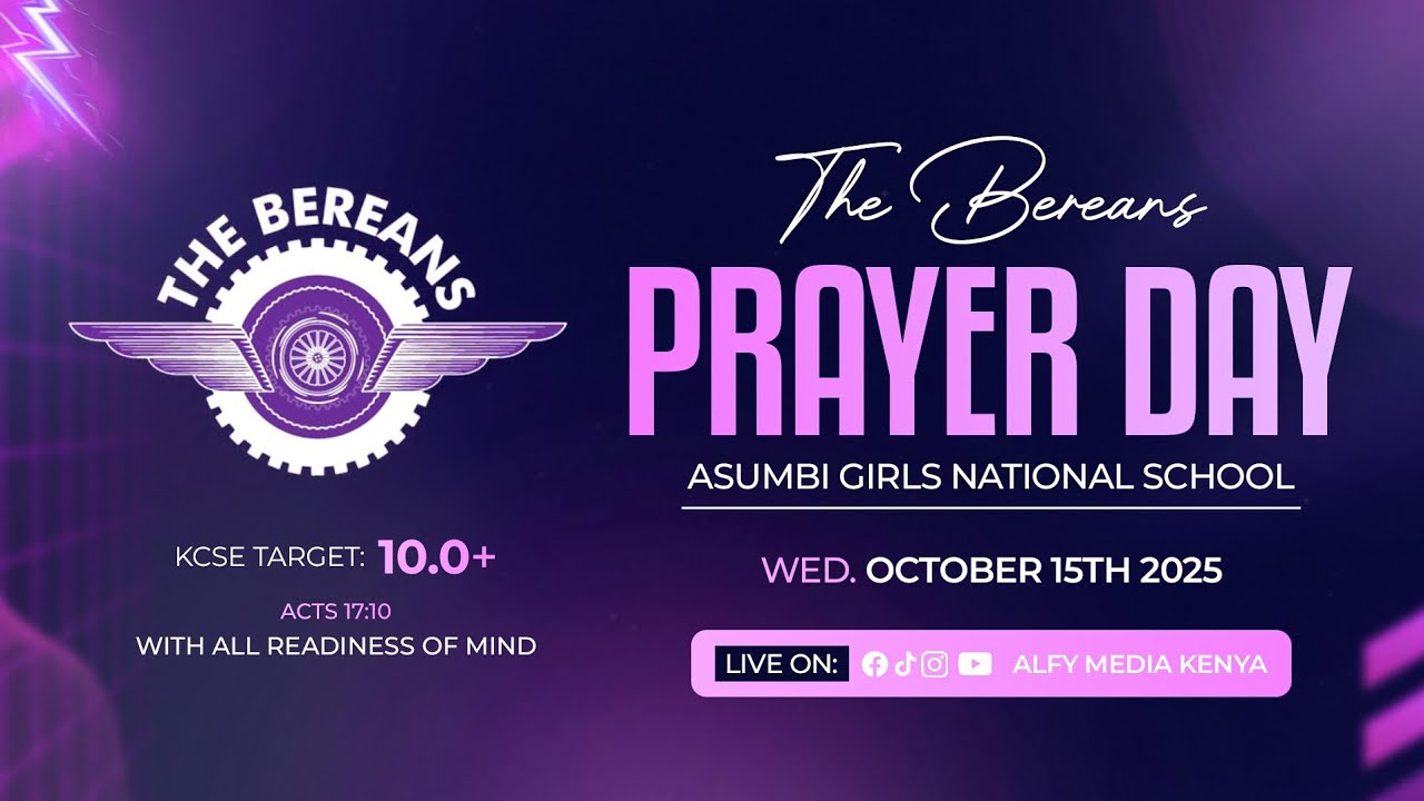 THE BEREANS PRAYER DAY, 2025