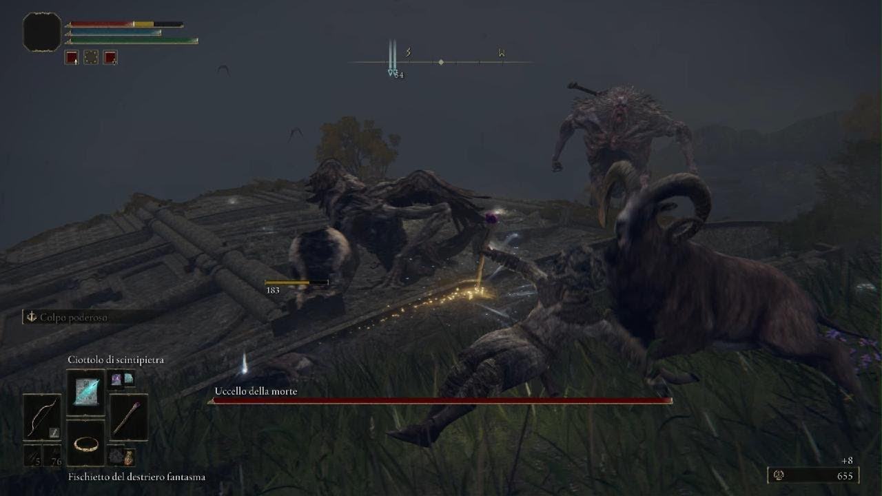 Elden Ring Uccello della Morte boss segreto Sepolcride