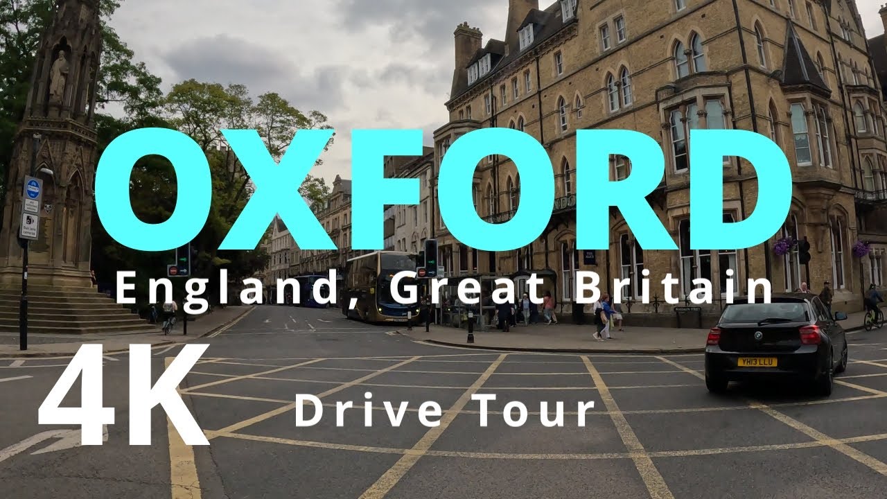 Driving Tour in OXFORD, England