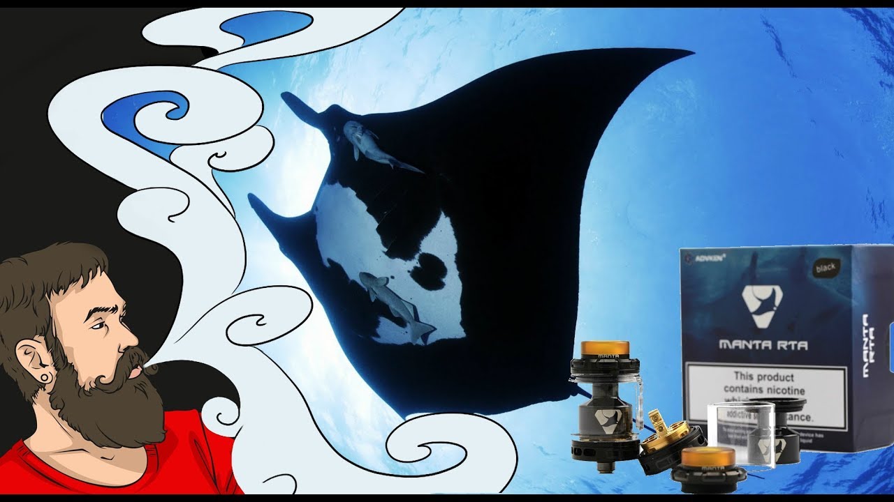 Vape обзор №194. Advken MANTA RTA Манта.... 😁