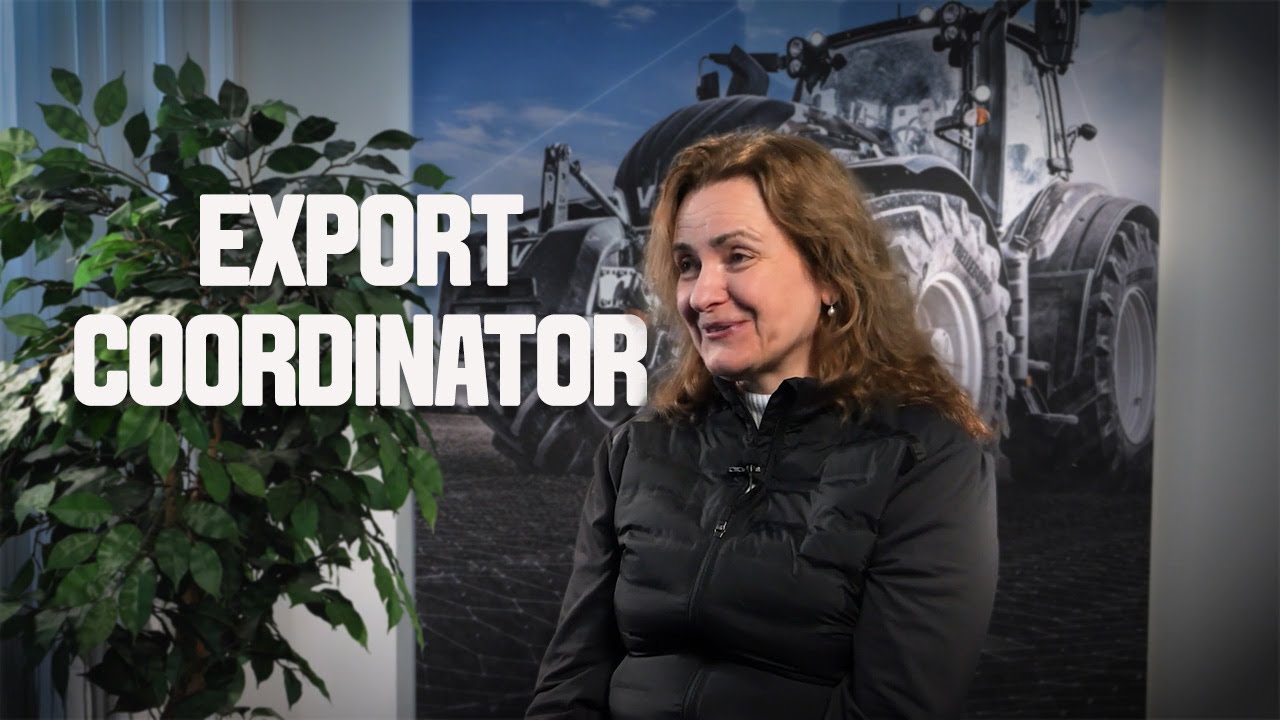 Jamk alumni at Valtra: Export Coordinator Iryna organizes tractor deliveries all around the globe