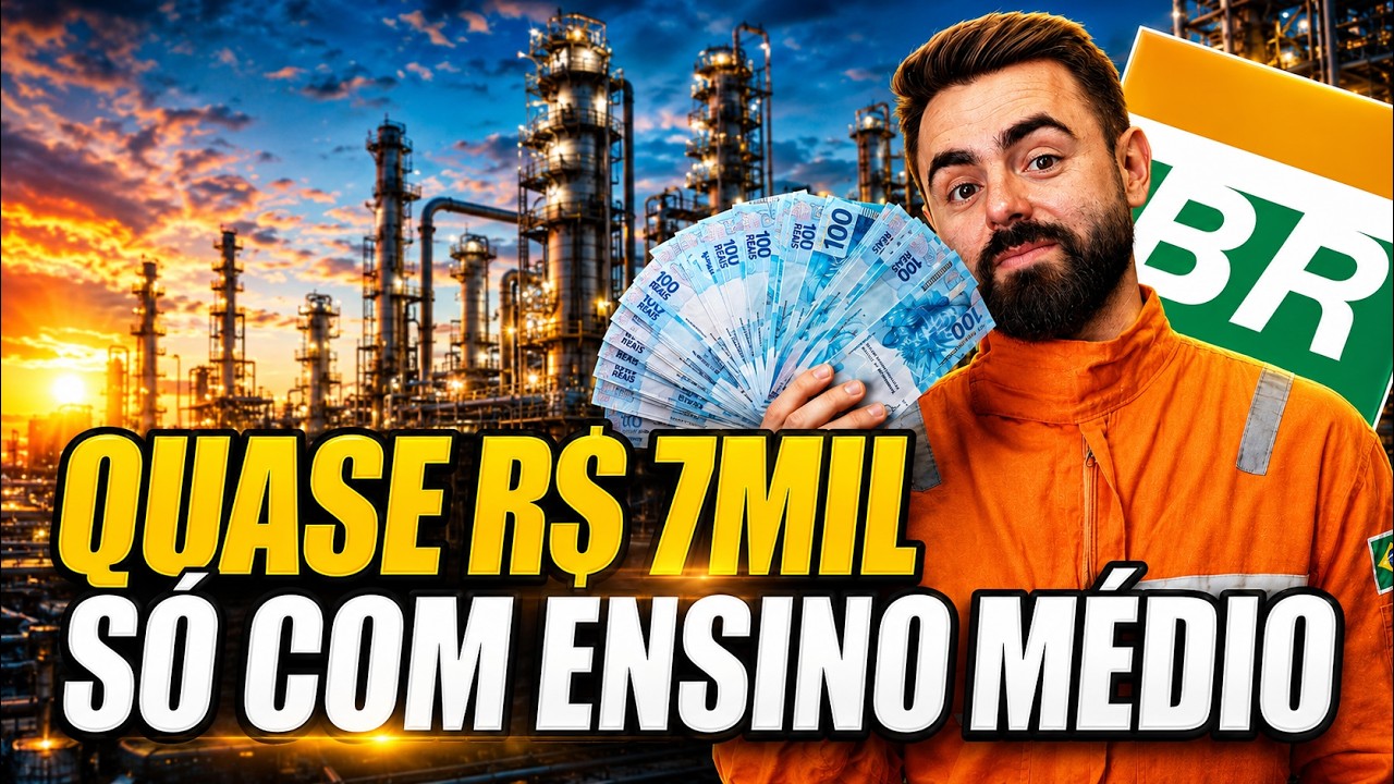 CONCURSO TRANSPETRO: A VAGA PARA QUEM TEM SOMENTE ENSINO M&Eacute;DIO!