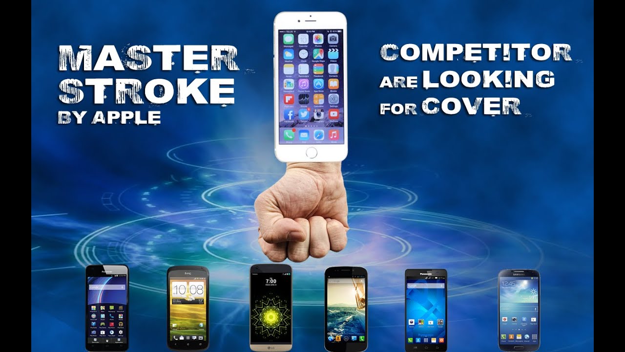 Master Stroke By Apple - Competitor Are Looking For Cover
