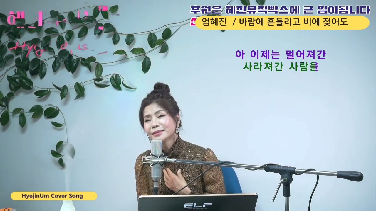 바람에 흔들리고 비에 젖어도/엄혜진(원곡 최진희) #엄혜진 #강릉라이브여왕 #미스트트롯 #엄혜진K트롯