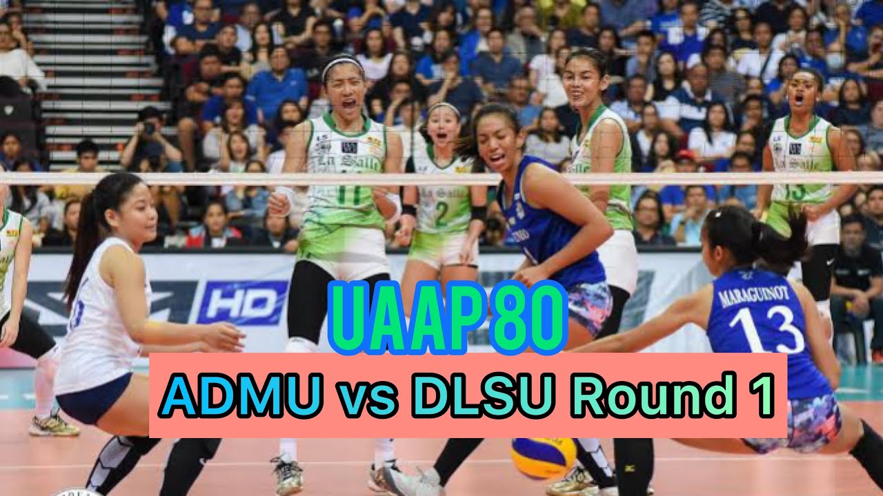 UAAP 80 WV ADMU vs  DLSU Full Game