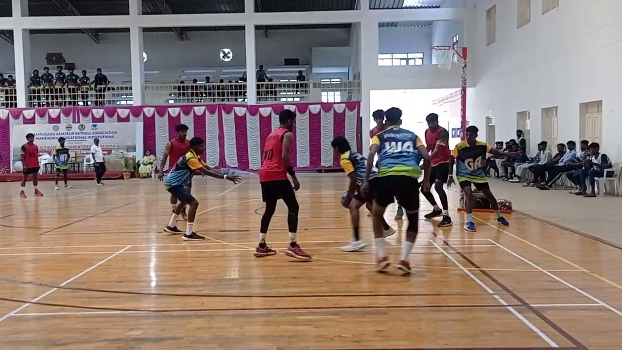 17th south zonenational netball championship Kerala vs Puducherry Mahindra eng College Nammakkal TN