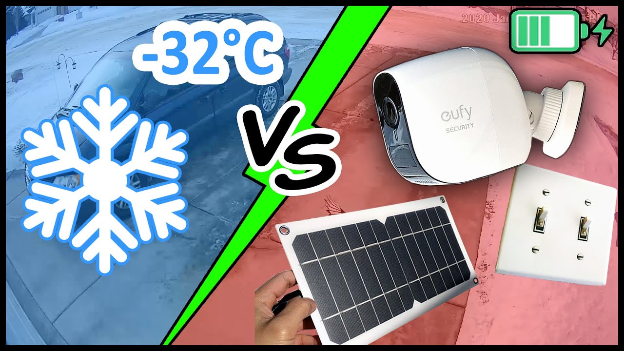 Update: Eufy battery powered cameras + Winter, Can Eufy Survive Winter with DIY Solar/External Power