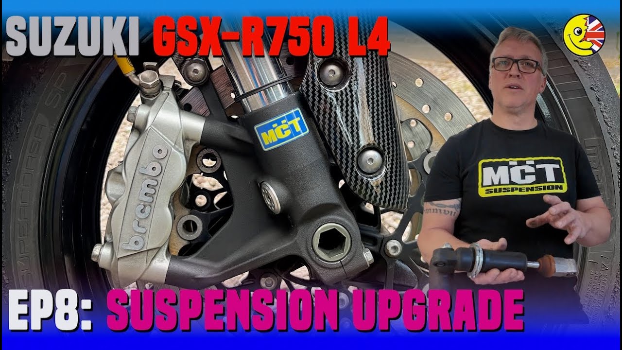 Suzuki GSX-R750 L4 Rebuild Ep8: Suspension Refresh