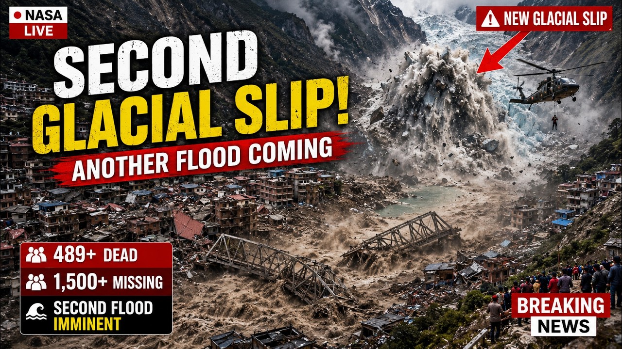 Nepal Glacier Collapse: 1,500 Missing as Second Flood Threatens Villages
