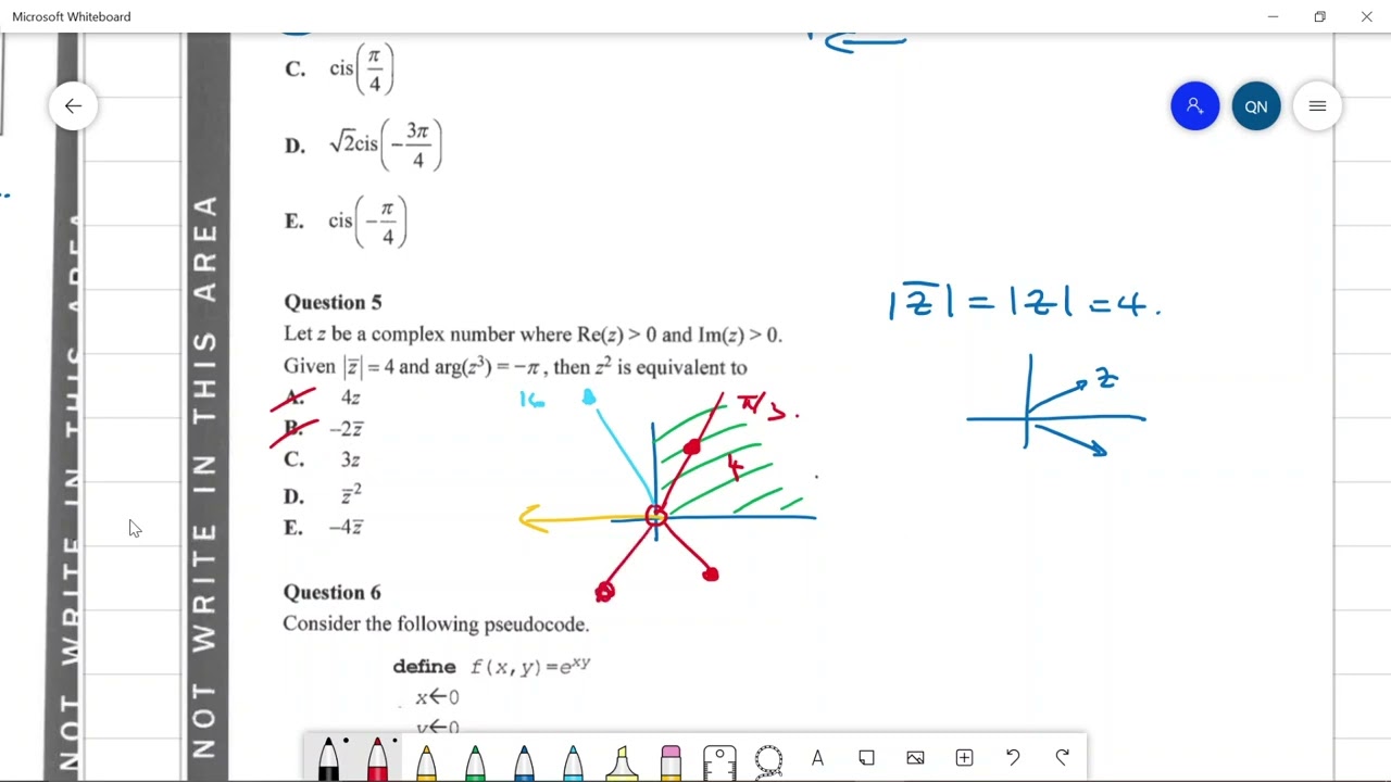 [LIVE] VCAA 2023 Specialist Exam 2 Multiple Choice Solutions