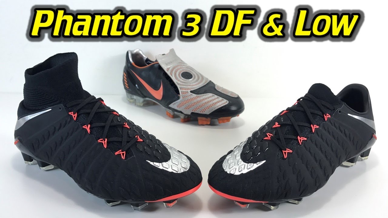Nike Hypervenom Phantom 3 DF & Low-Cut (Strike Night Pack) - One Take Review + On Feet