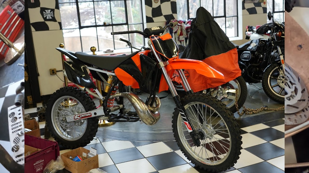 CHEAP KTM 360 Two-Stroke Project Bike!