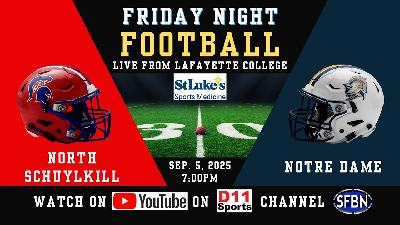 North Schuylkill at Notre Dame - High School Football - 9-5-25