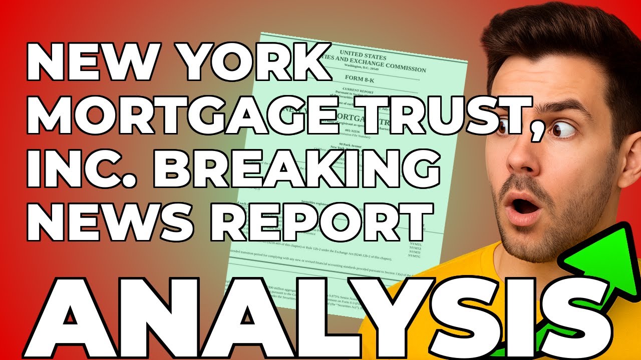 New York Mortgage Trust: Did This Debt Move Mortgage Their Future? My Analysis