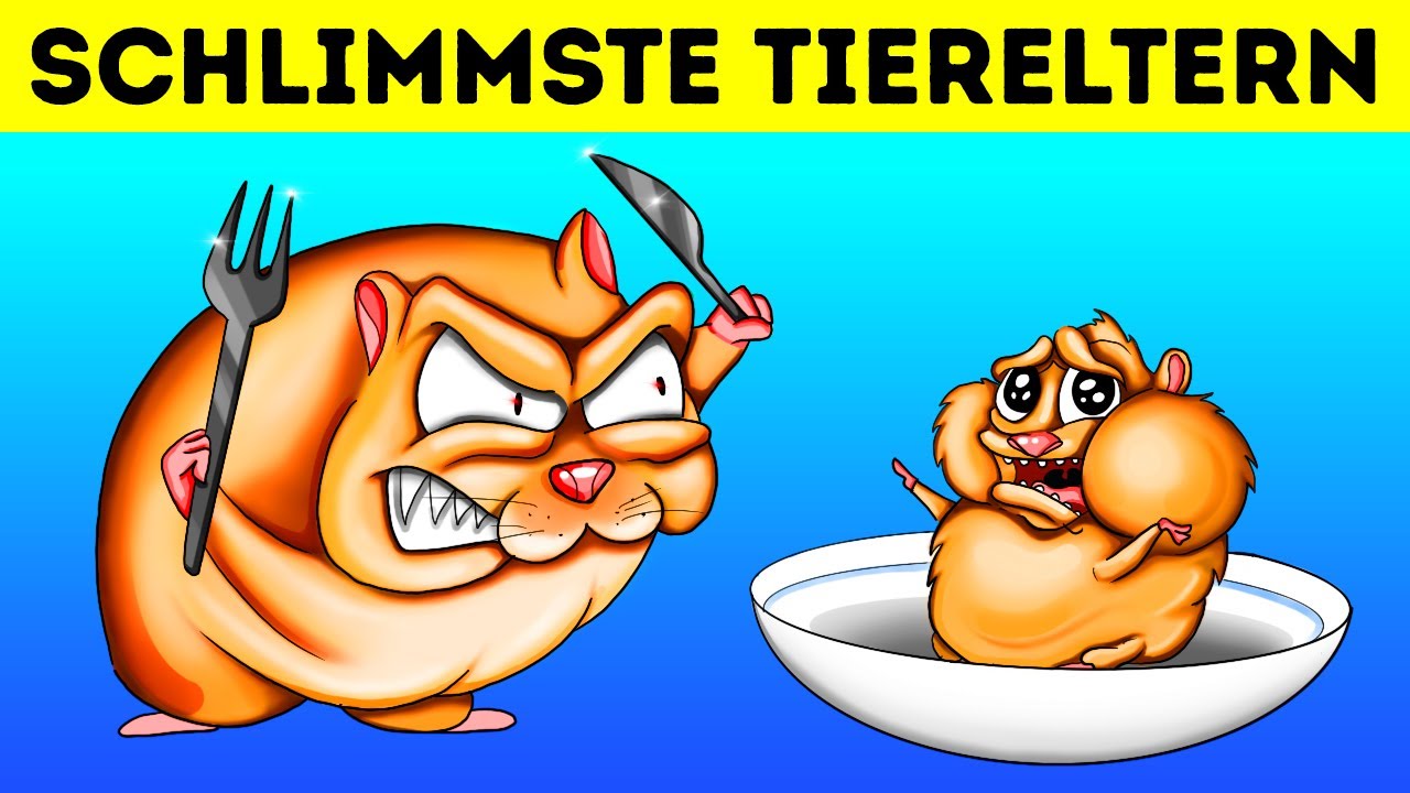 11 Tiere, die nicht Eltern des Jahres werden