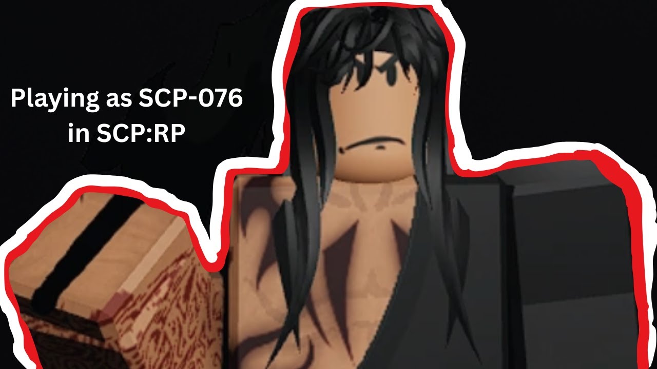 Playing as SCP-076 in SCP:RP Roblox!