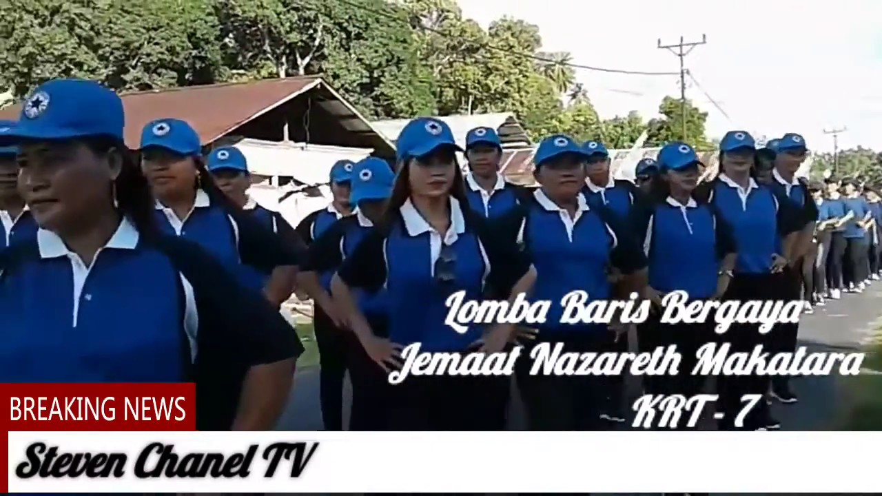 Lomba Baris Bergaya di Talaud - Makatara part 2,  02-01-2019