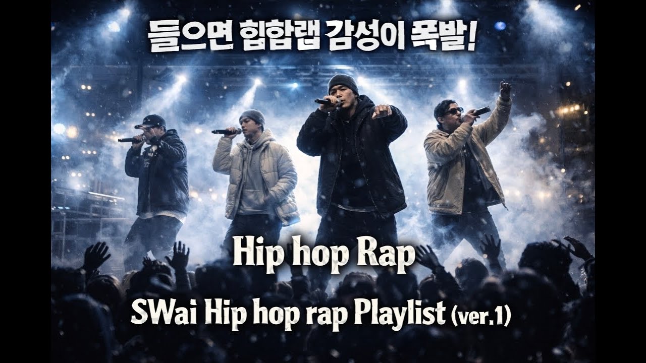 [Playlist] 겨울 힙합 랩 플레이리스트 ❄️ 스트릿 감성 · 밤에 듣는 힙합 | SWai Hip hop rap Playlist (ver.1)