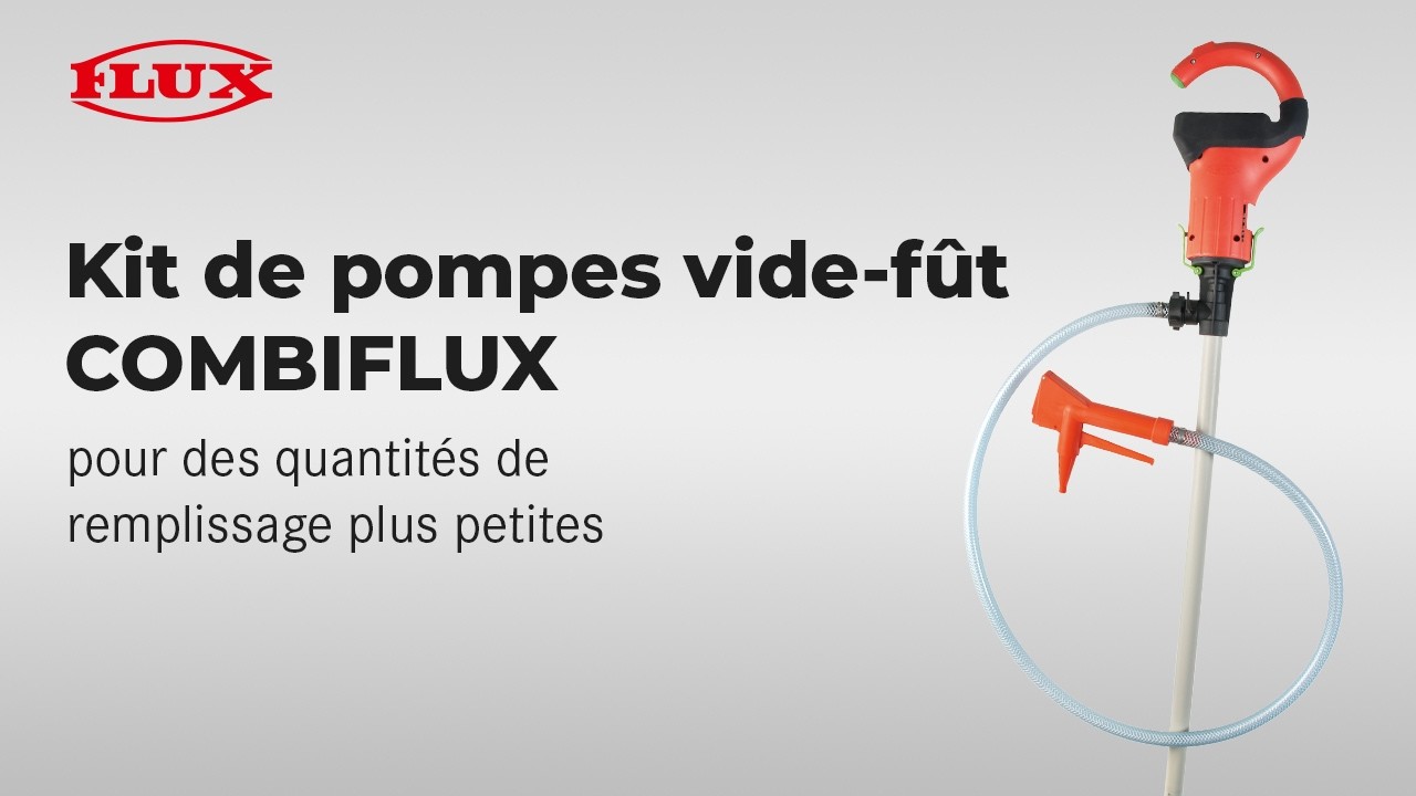 FLUX Kit de pompe COMBIFLUX pour des quantités de remplissage plus petites