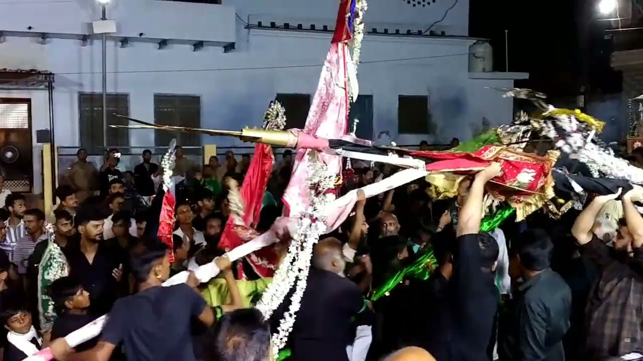 juloos 7 (muharram) mufti mohalla Jaunpur 2025