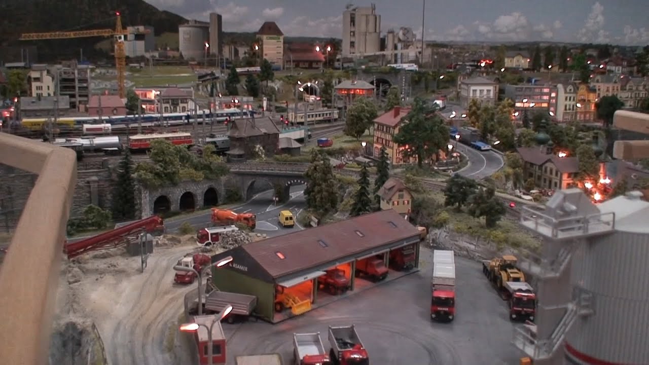 H0 Mini Wunderwelt Anlage  des MEC Salzkammergut in Gmunden