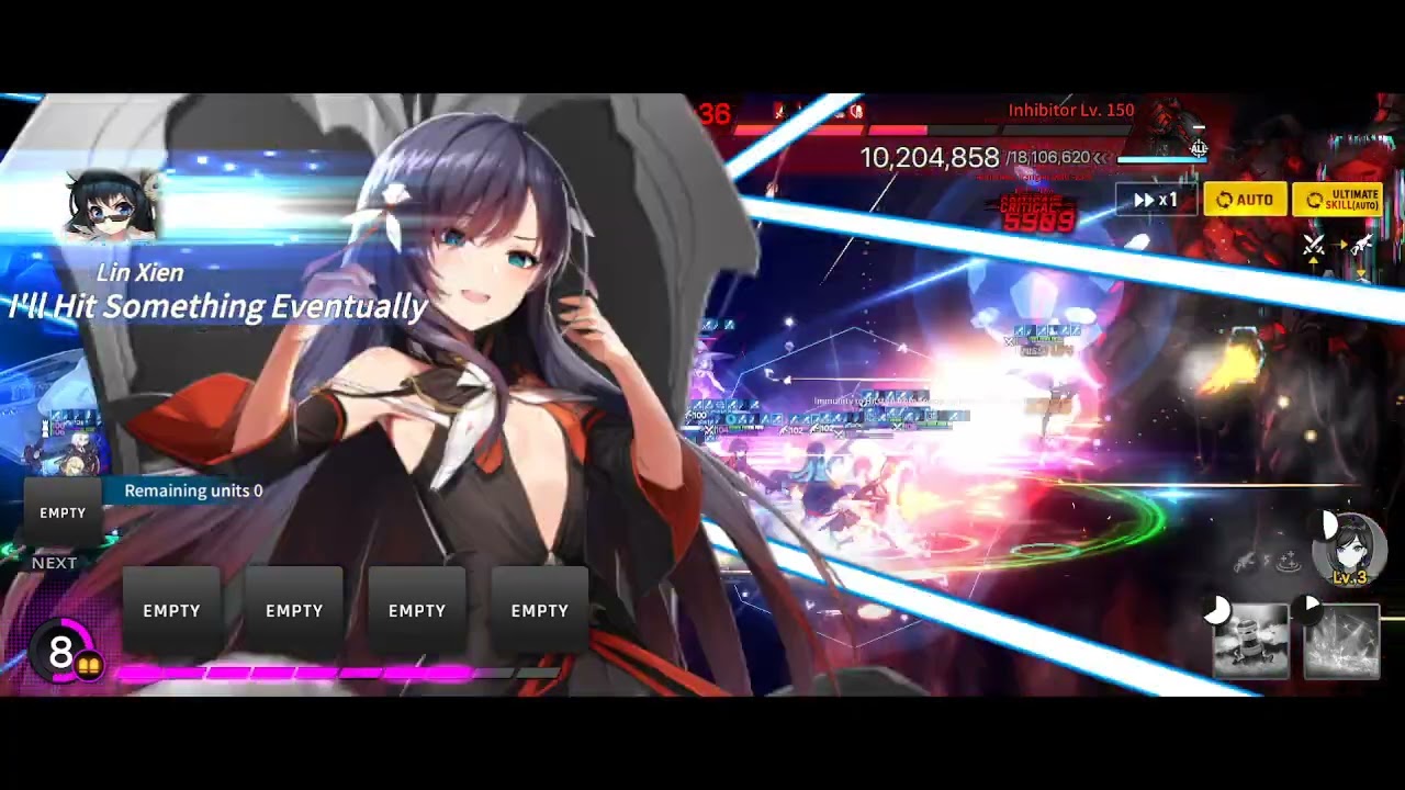 CounterSide (SEA) Inhibitor Raid Level 150 (Nightmare) - Gremory Strat (Outdated)