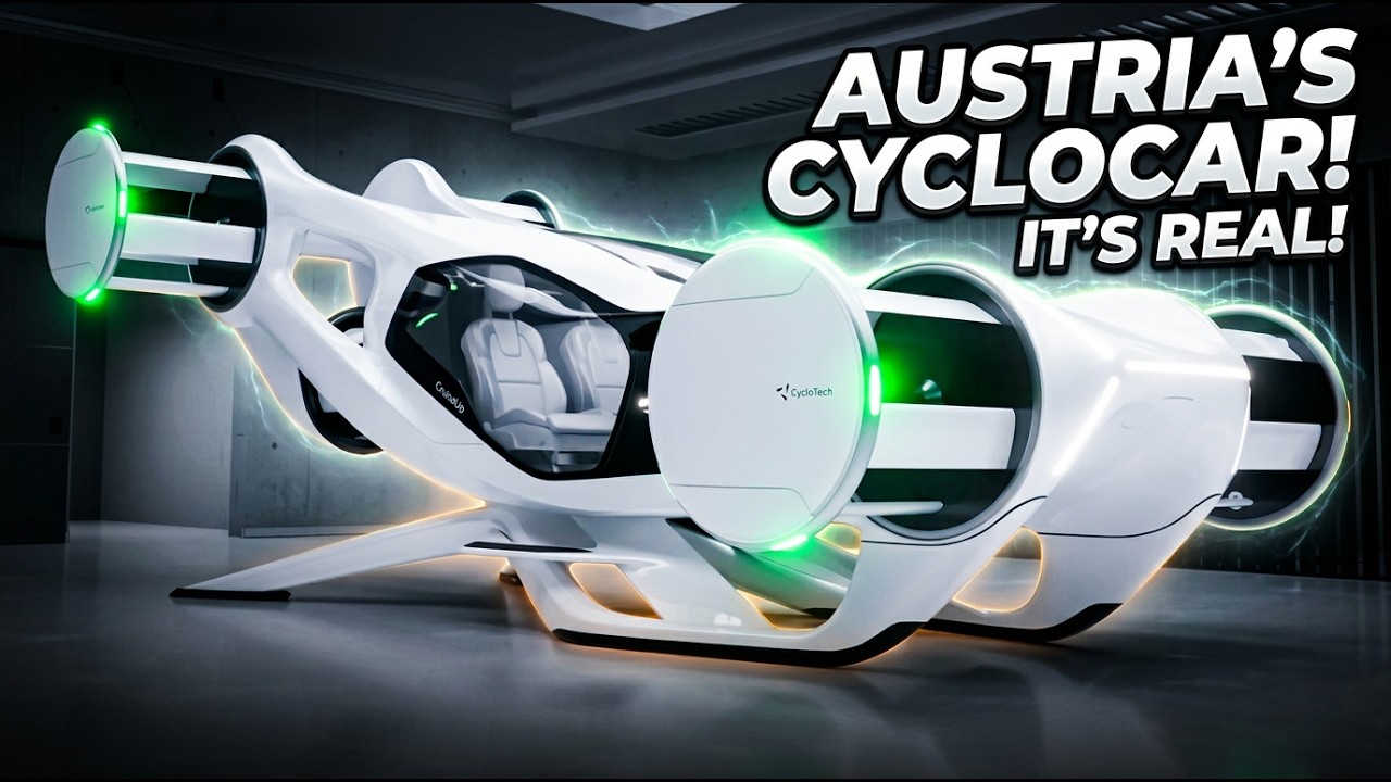 Летающий автомобиль, бросающий вызов физике: BlackBird от CycloTech