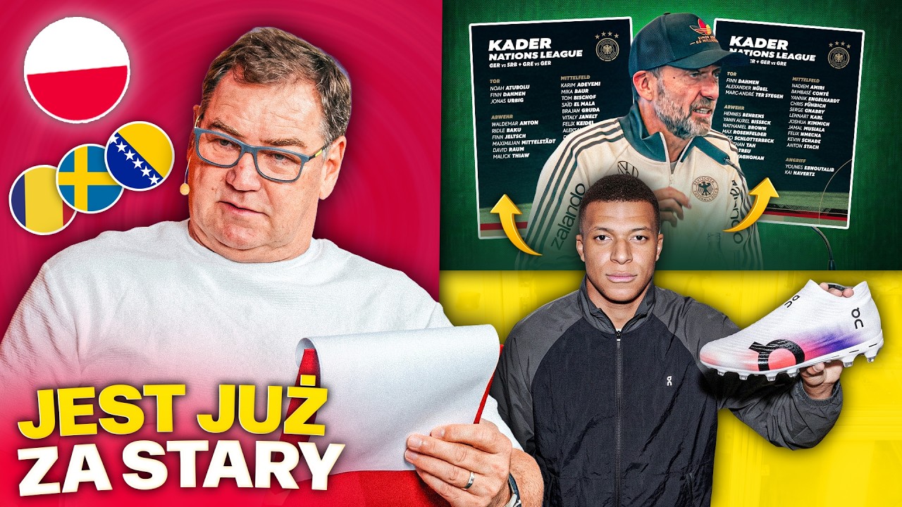 AFERKA po powołaniach Jana Urbana&hellip; Klopp powołał DWIE REPREZENTACJE! Mbappa OPUŚCIŁ NIKE