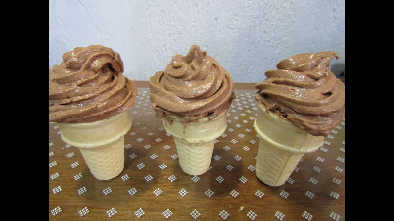COMO HACER HELADO DE CHOCOLATE CASERO