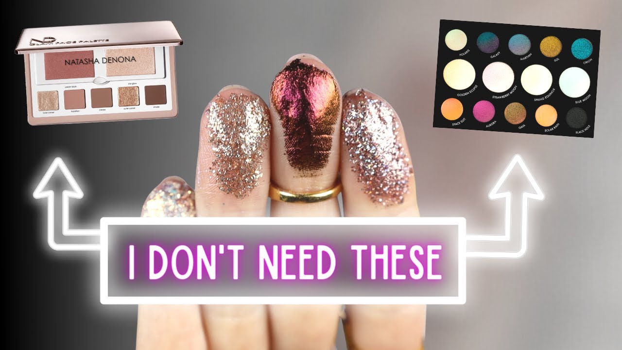 BOTH OF THESE NEW FACE & EYESHADOW PALETTES ARE REALLY SPECIAL BUT I DON'T NEED THEM & HERE'S WHY!!!