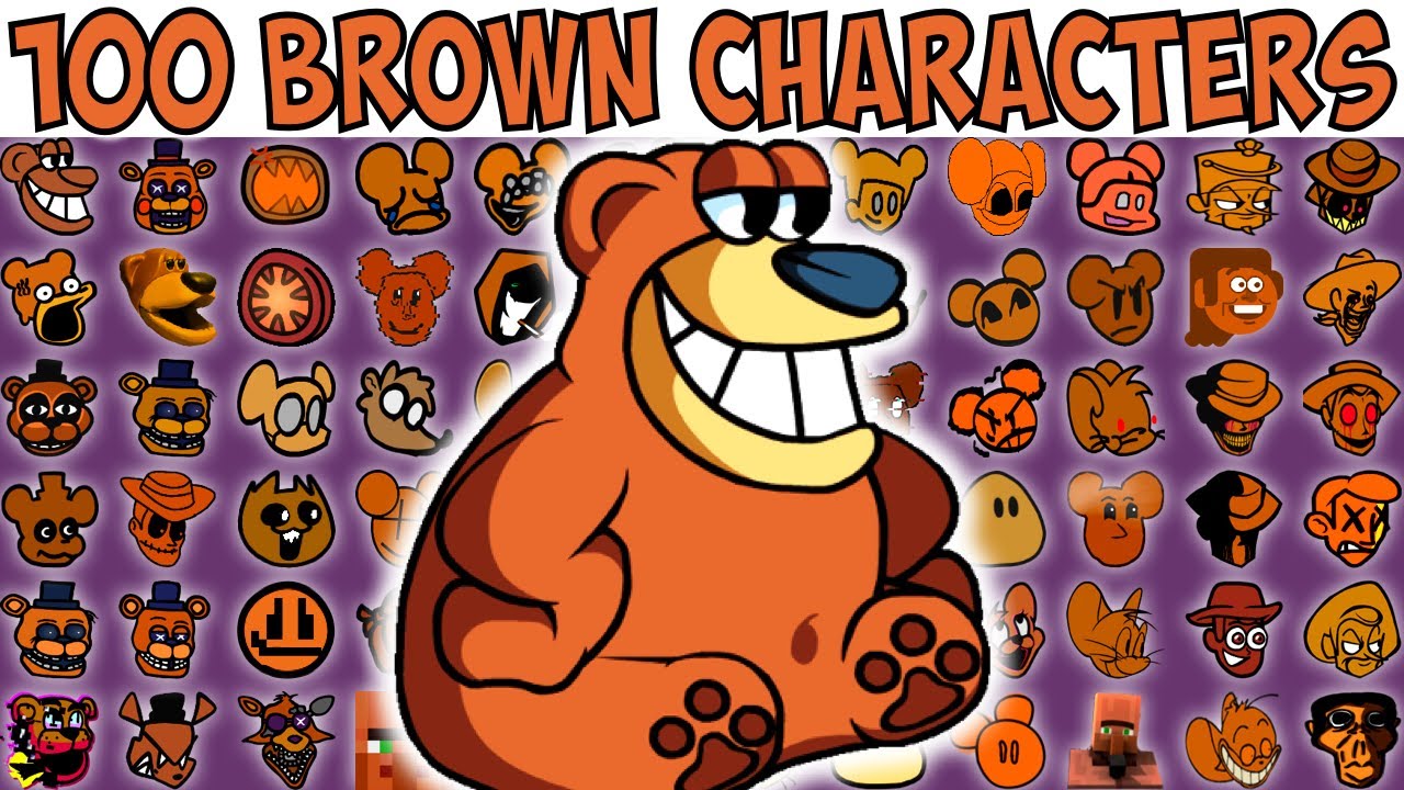 FNF Character Test | Gameplay VS My Playground | ALL Brown Test