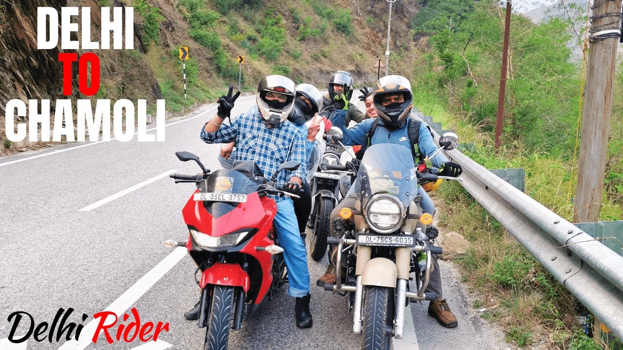DELHI TO CHAMOLI || RUDRANATH TREK || DELHI RIDER