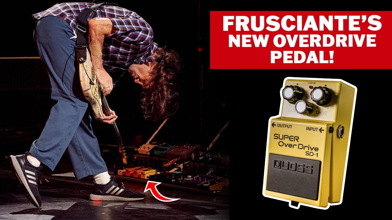 One Way John Frusciante Is Using The Boss SD-1