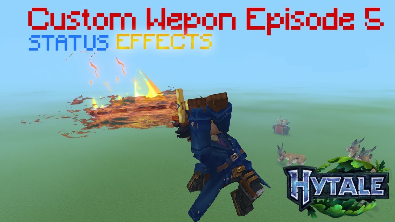 Hytale Tutorial: Apply effects on hit