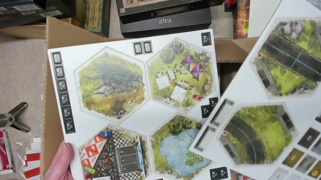 Распаковка - Rallyman Dirt Kickstarter