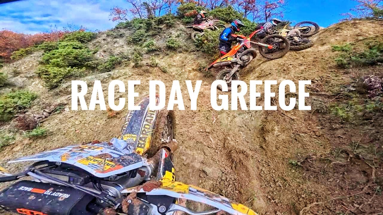 Hard Enduro Race in Greece 🇬🇷 | Goumenissa Riding with Friends
