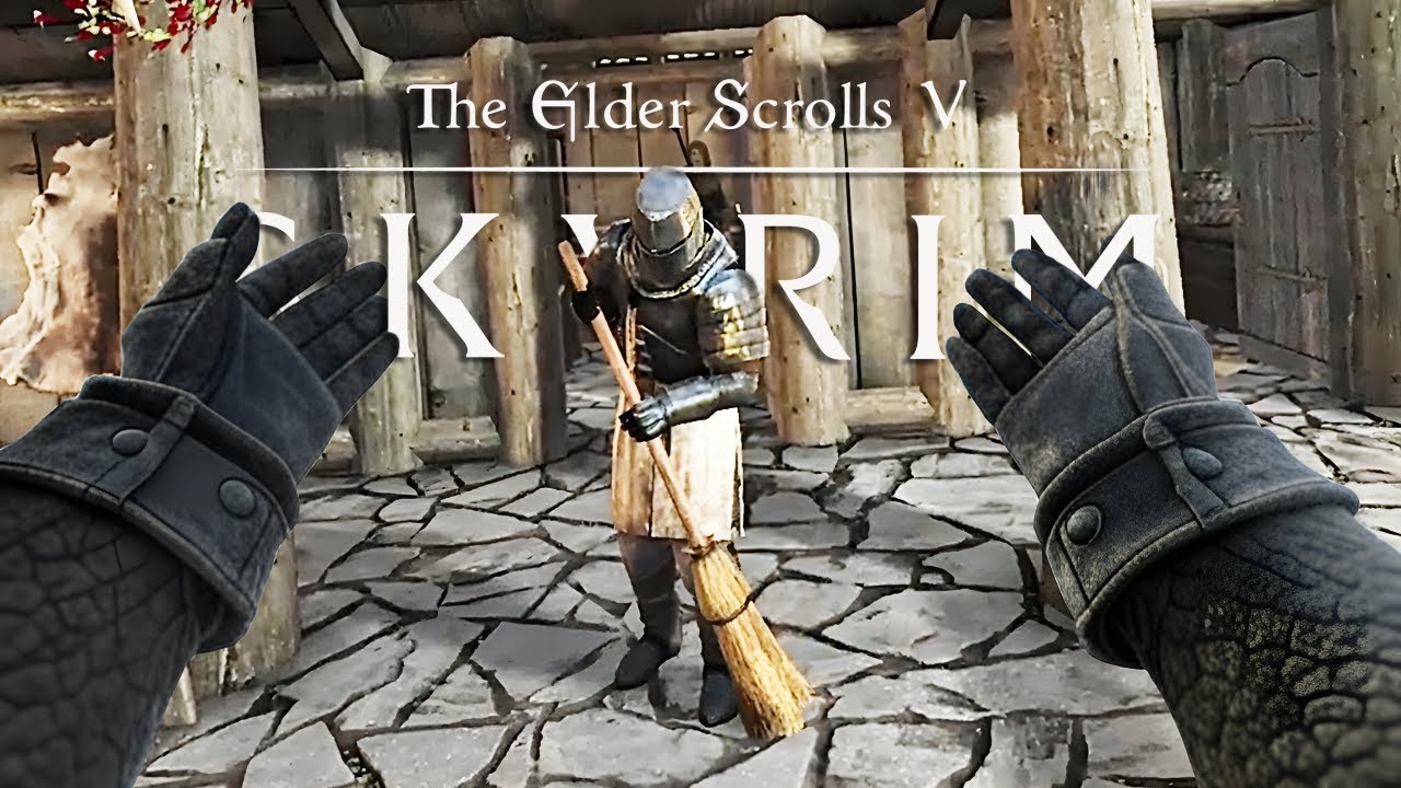 Skyrim VR никогда не выглядел так реалистично!