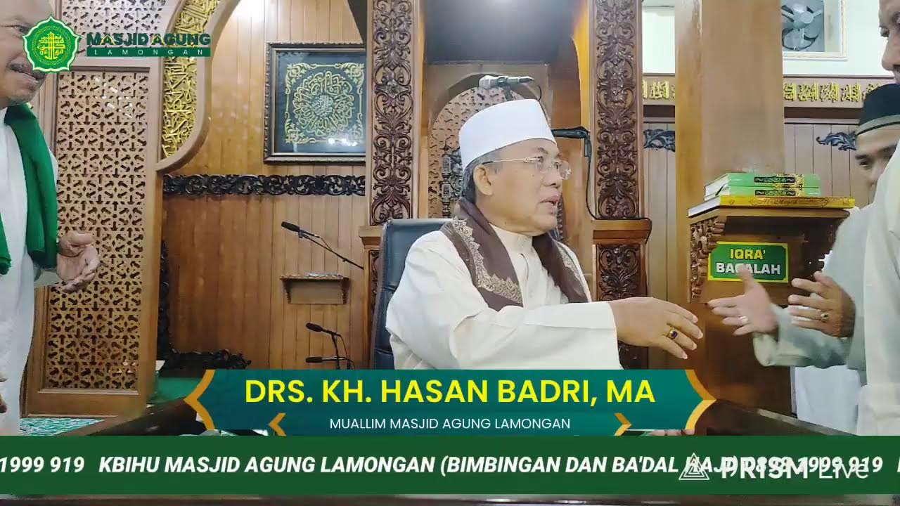 Pengajian Subuh Ramadhan 1447H. Masjid Agung Lamongan