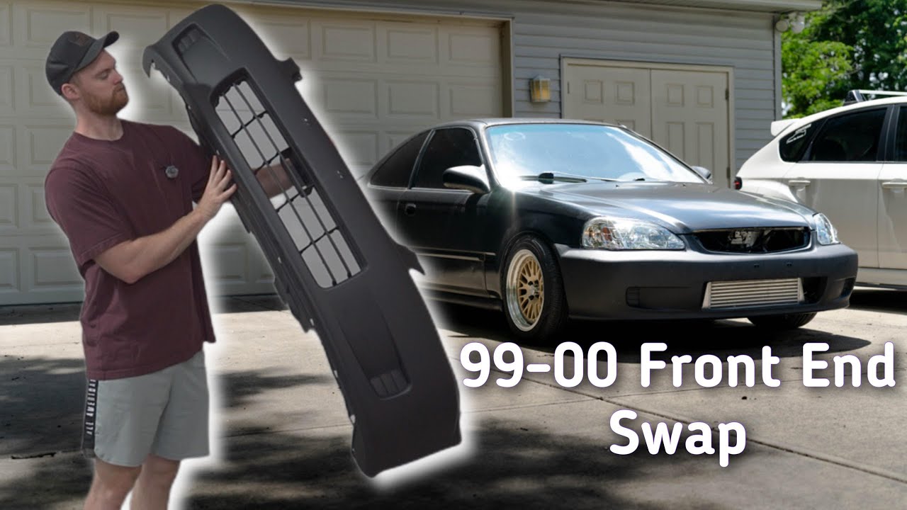 Putting a 99-00 Front End On My 97 Honda Civic