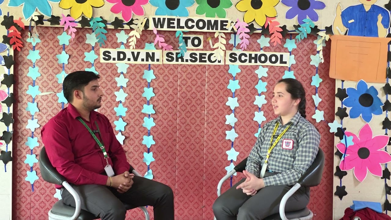 Podcast Episode 1 with10th class student isha SDVN School Punhana | Learning with podcast
