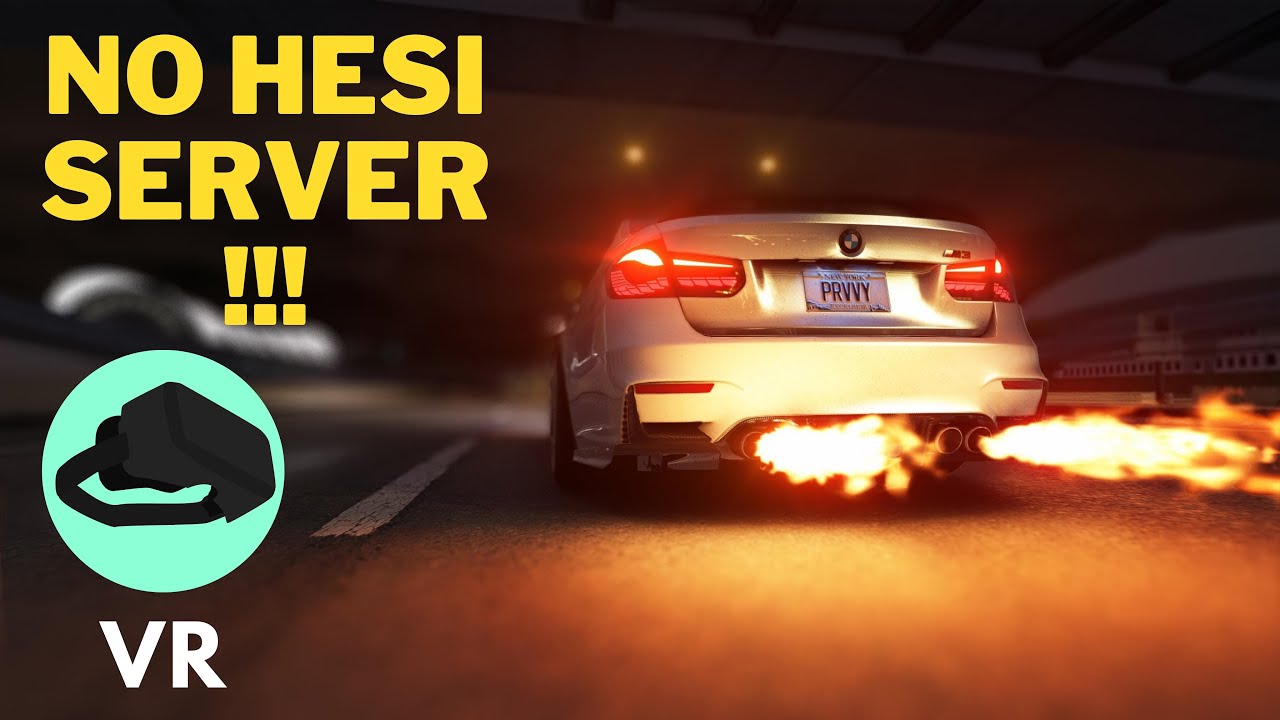4K VR - BMW M3 Weaving Through No Hesi Server - META QUEST 2