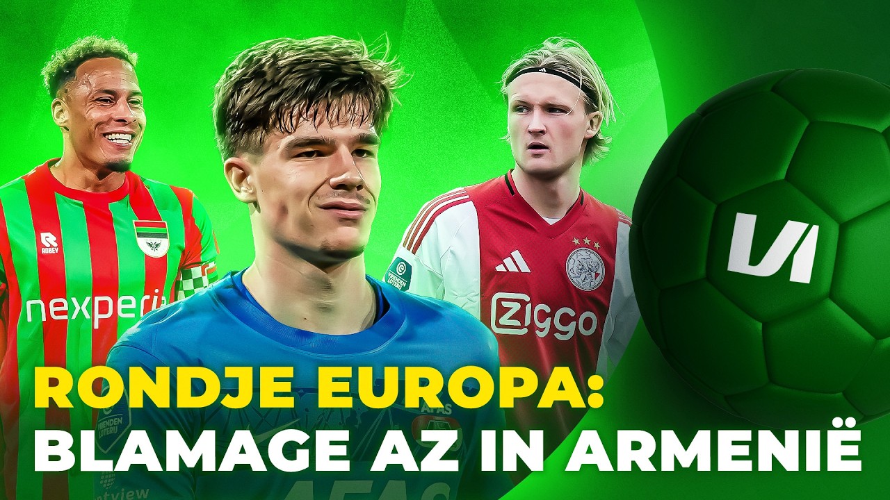 Wanprestatie AZ in Conference League & Ajax favoriet tegen NEC? | Rondje Europa
