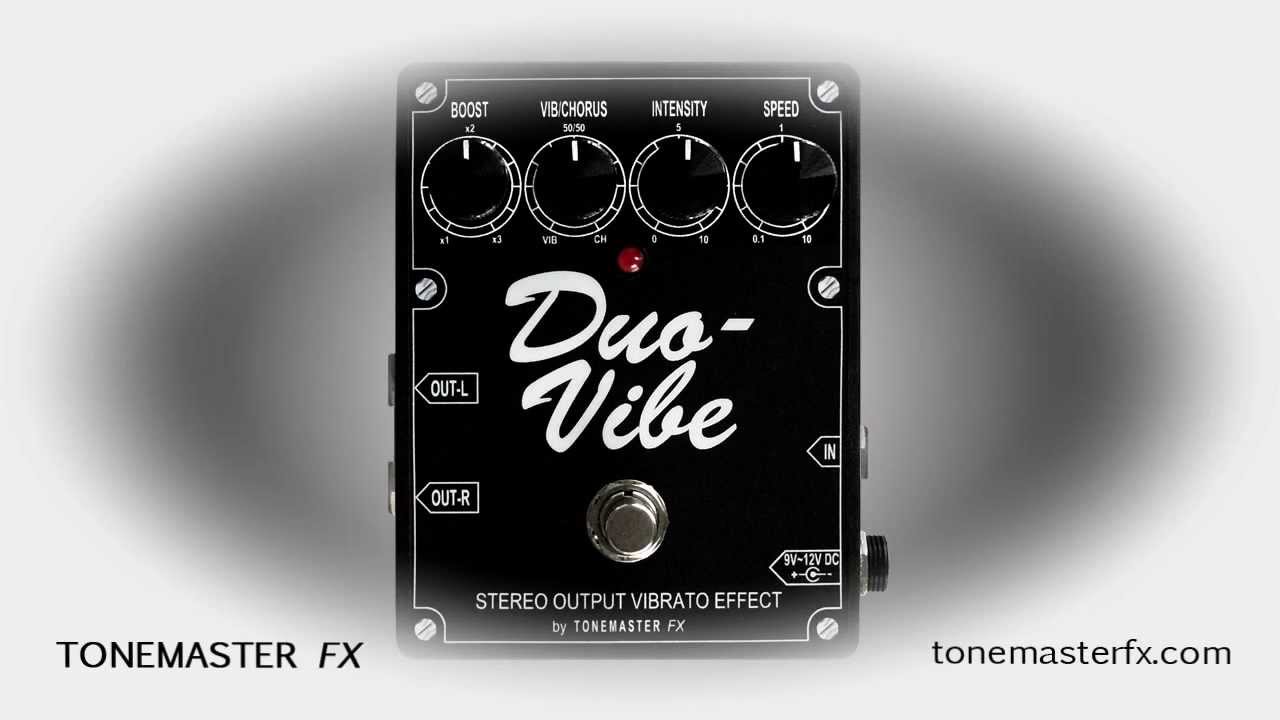 Duo-Vibe Stereo Vibrato Effect by Tonemaster FX