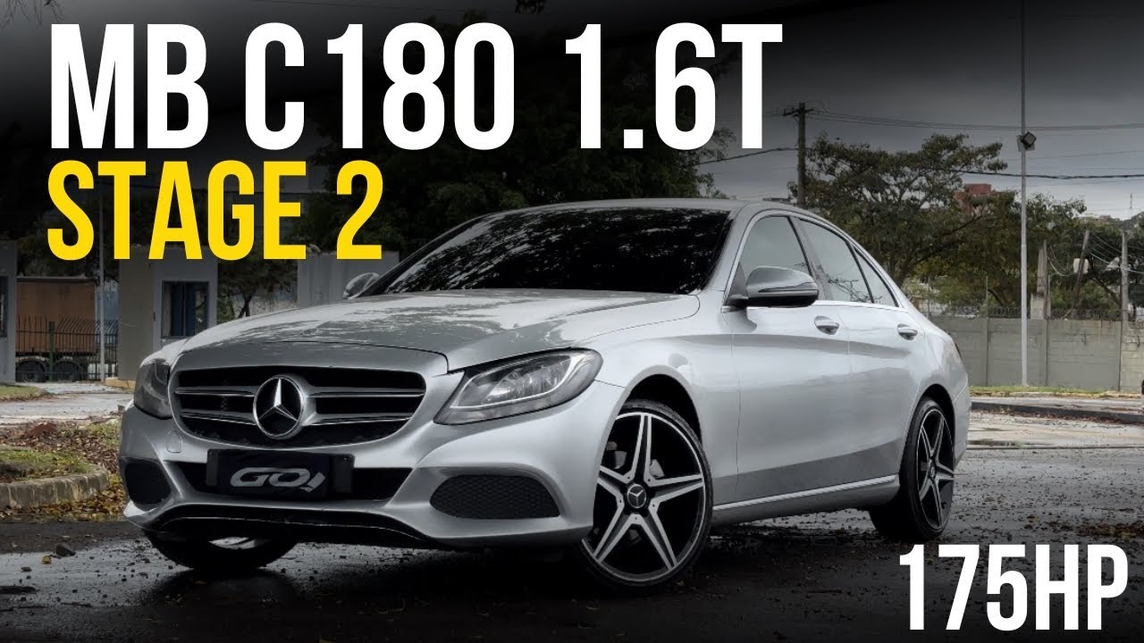 Mercedes-Benz C180 1.6T Stage 2 175cv 😱