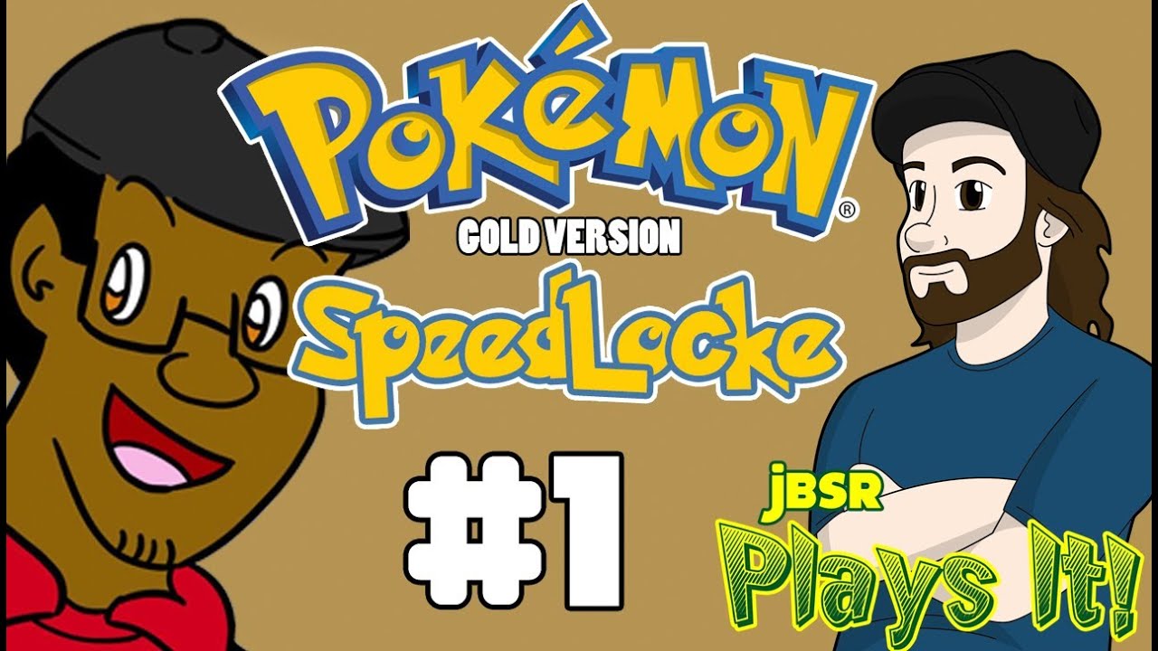 Pokemon Gold SpeedLocke #1 - Shane the Troll - JBSR Plays It!